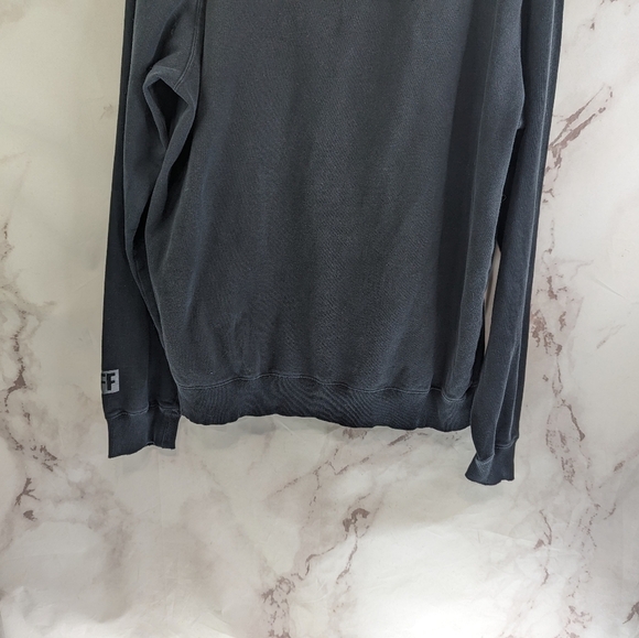 Neff Bart Simpson Hoodie Mens Large Black Skate Graphic Pullover Sweatshirt - Picture 7 of 11